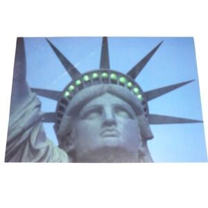 Vintage 1986 Statue of Liberty Postcard Peter B Kaplan Family Circle NYC Photo
